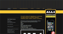 Desktop Screenshot of all4handys.com