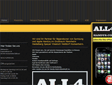 Tablet Screenshot of all4handys.com